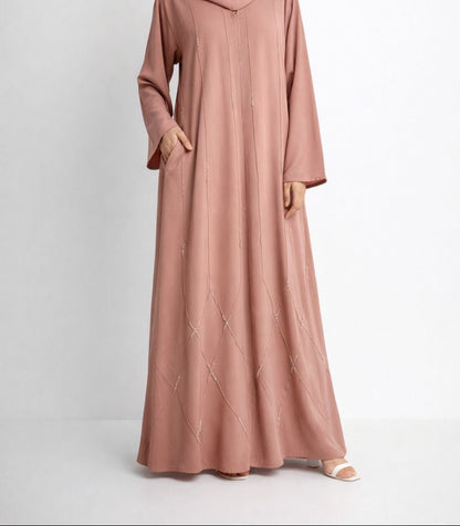 Abaya aus warmer Seide