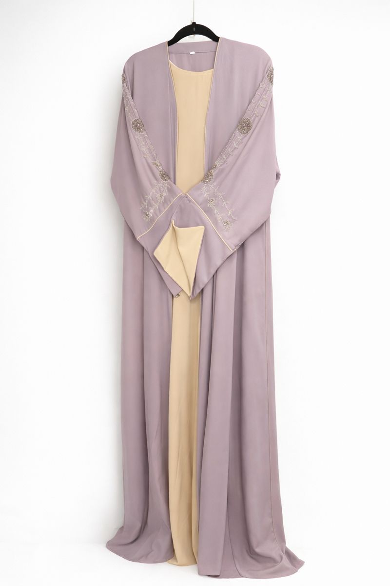 Abaya Velvet Rose