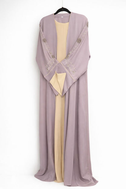 Abaya Velvet Rose